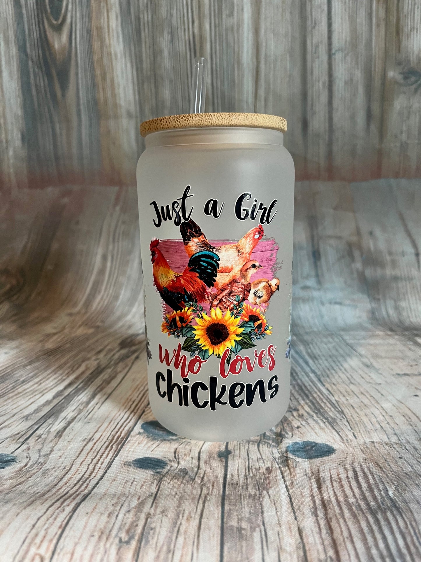 Just a Girl Who Loves Chickens