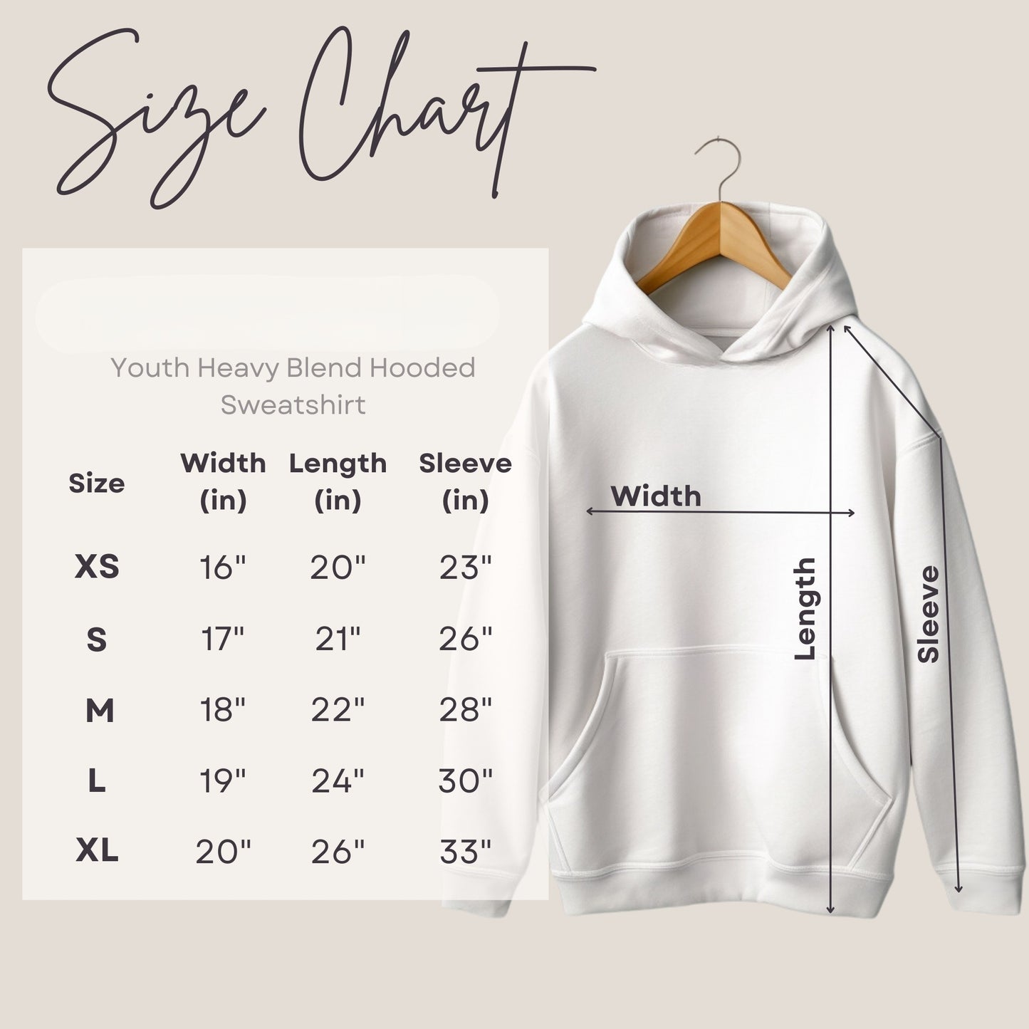 Youth Hooded Sweatshirt