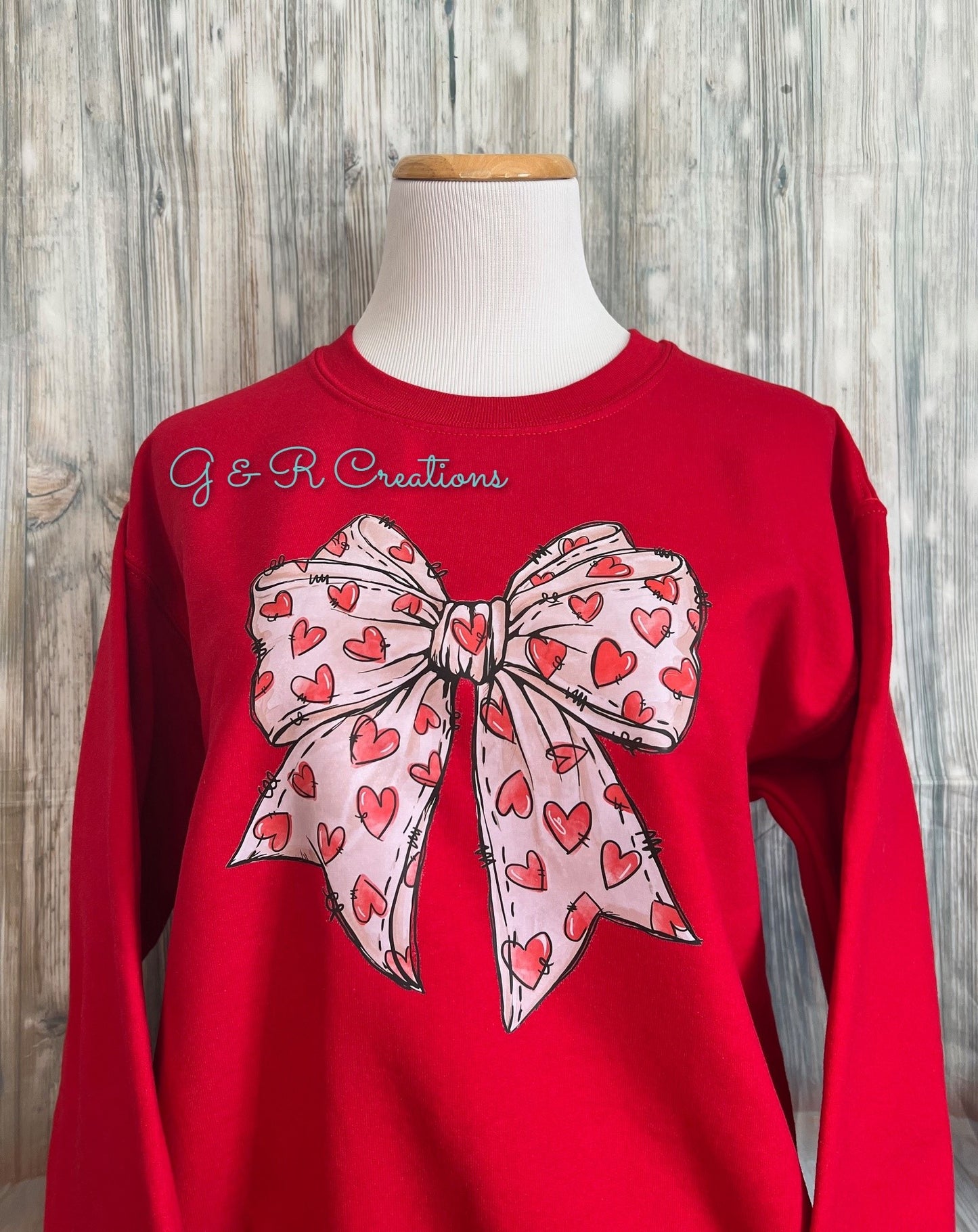 Valentine Bow Sweater