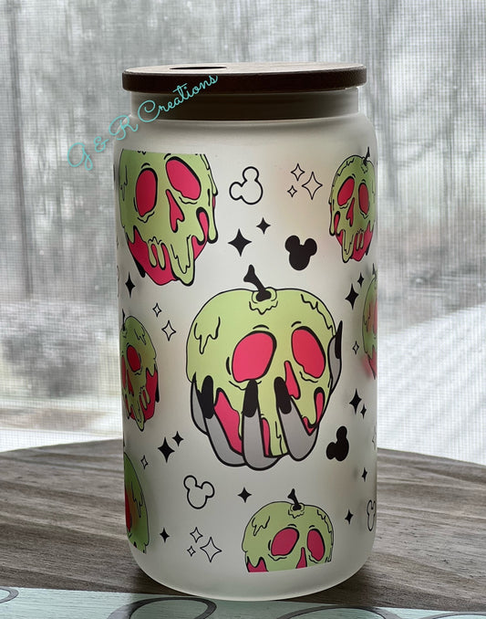 Poison Apple glass can